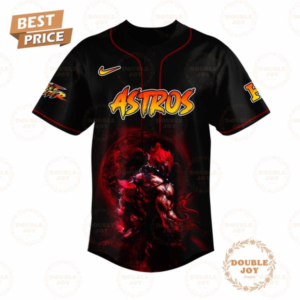 Houston Astros Street Fighter 2025 Limited Edition Baseball Jersey