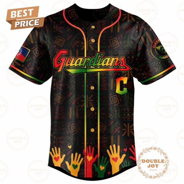 Cleveland Guardians Happy Juneteenth They Not Like Us Limited Edition Baseball Jersey