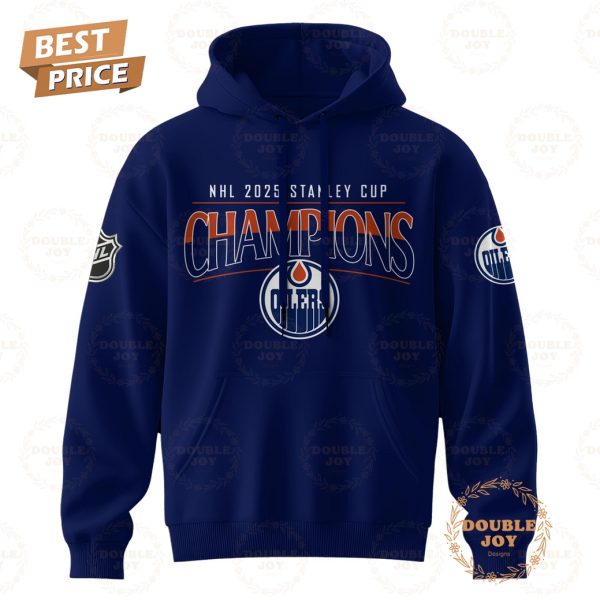 Champions Edmonton Oilers NHL 2025 Stanley Cup Limited Edition Hoodie