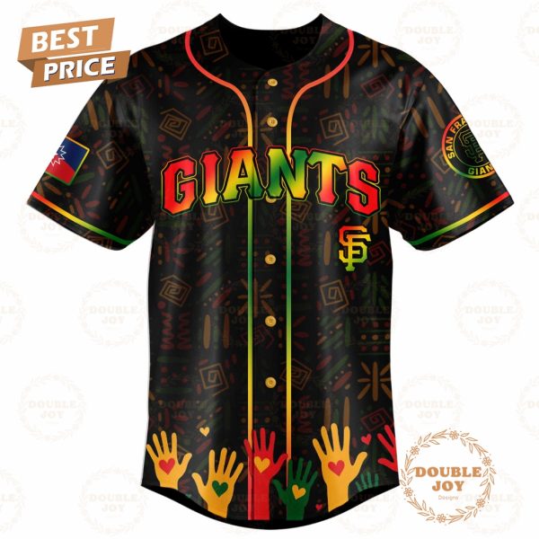 San Francisco Giants Happy Juneteenth They Not Like Us Limited Edition Baseball Jersey