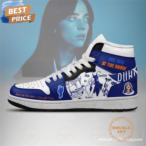 Billie Eilish See You At The Show Air Jordan 1 High Top Shoes