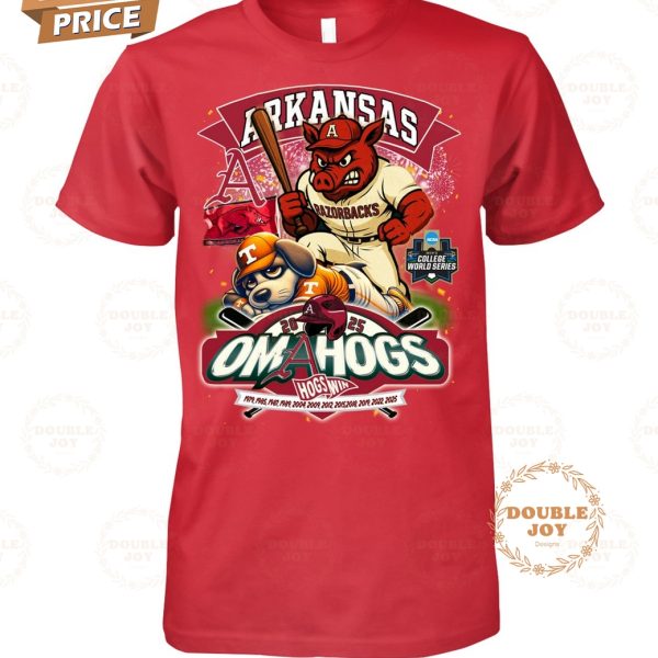 Arkansas Razorbacks 2025 Omahogs Win Limited Edition T-Shirt