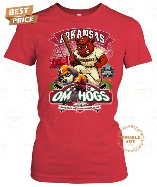 Arkansas Razorbacks 2025 Omahogs Win Limited Edition T-Shirt