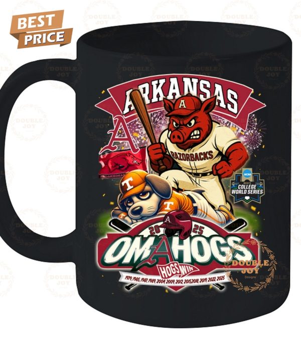 Arkansas Razorbacks 2025 Omahogs Win Limited Edition T-Shirt