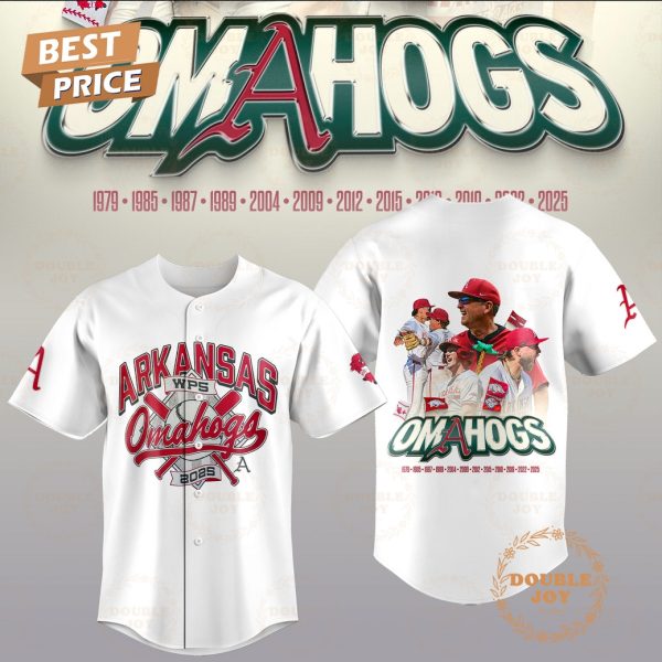 Arkansas Razorbacks Omahogs 2025 Limited Edition Baseball Jersey