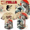Atlanta Braves Catzilla 2025 Japan Limited Edition Baseball Jersey