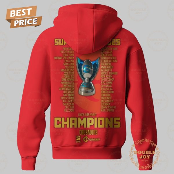 Grand Final Champions 24-25 Crusaders Limited Edition Hoodie