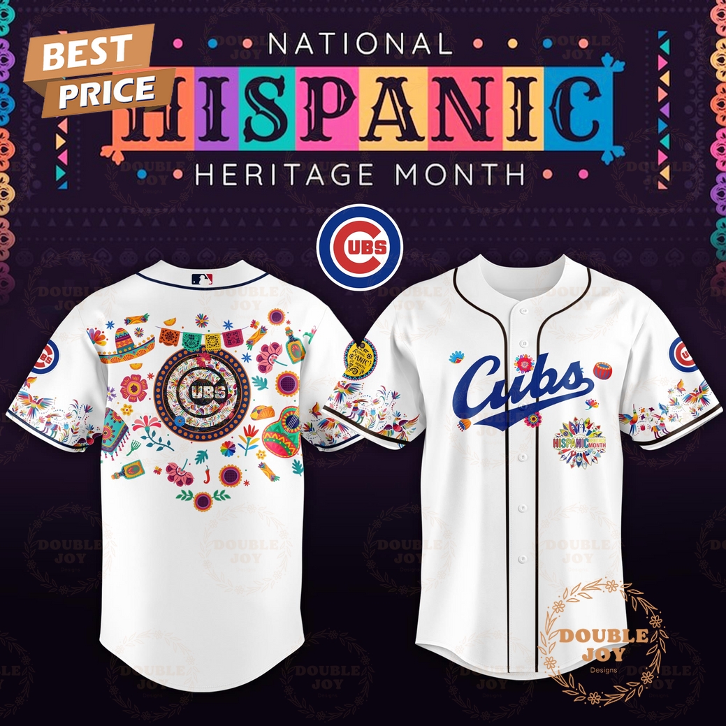 Chicago Cubs x National Hispanic Heritage Month 2025 Limited Edition Baseball Jersey Chicago Cubs x National Hispanic Heritage Month 2025 Limited Edition Baseball Jersey