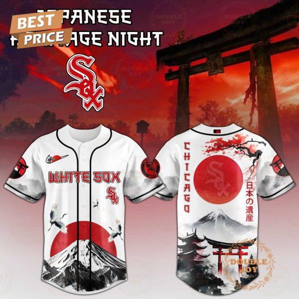 Chicago White Sox Japanese Heritage Night 2025 Limited Edition Baseball Jersey