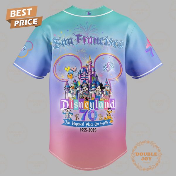 San Diego Padres Happiest 70th Disneyland Limited Edition Baseball Jersey
