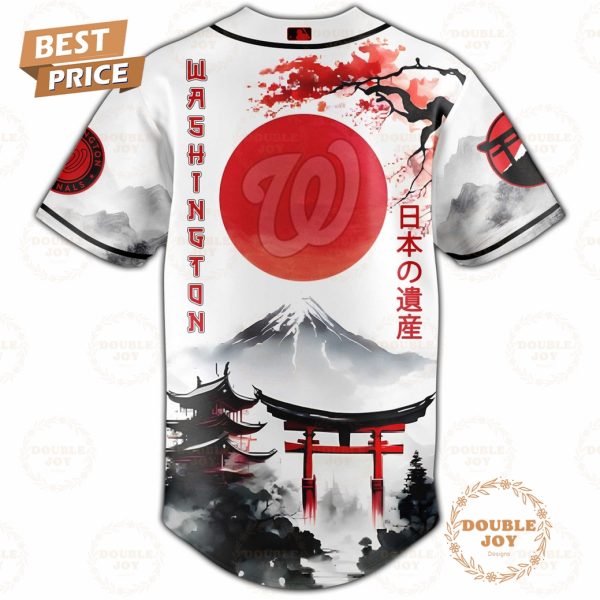 Washington Nationals Japanese Heritage Night 2025 Limited Edition Baseball Jersey