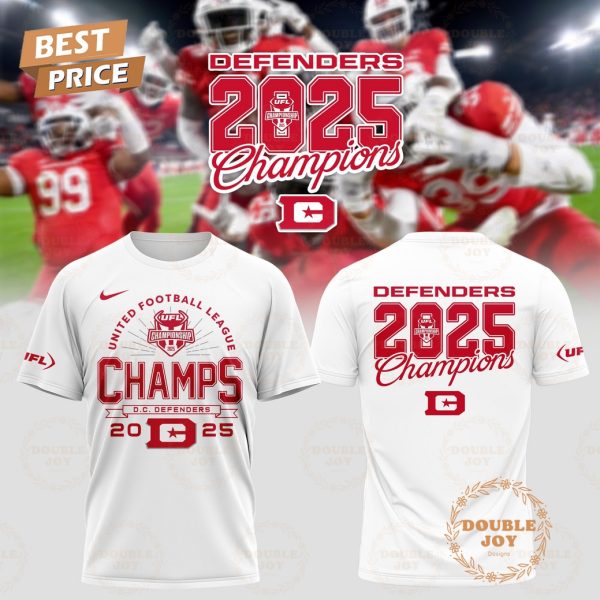 DC Defenders 2025 Champions Limited Edition T-Shirt, Hoodie