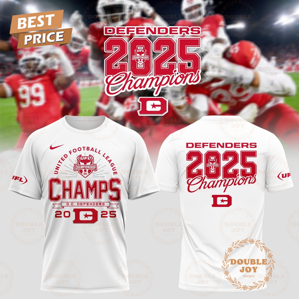 DC Defenders 2025 Champions Limited Edition T-Shirt, Hoodie DC Defenders 2025 Champions Limited Edition T-Shirt, Hoodie