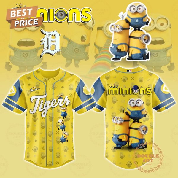 Detroit Tigers Minions 2025 Limited Edition Baseball Jersey