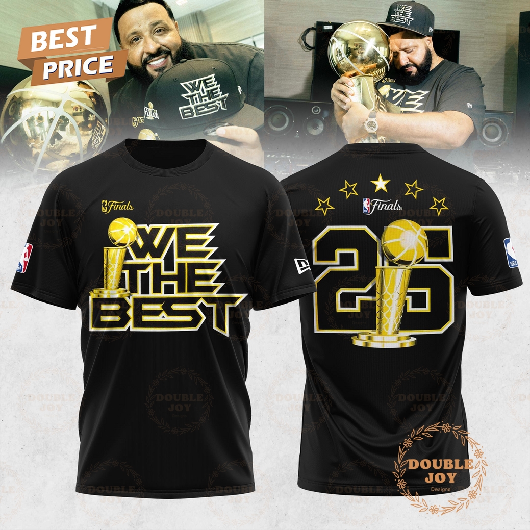 DJ Khaled We The Best NBA Finals 2025 Limited Edition T-Shirt, Hoodie DJ Khaled We The Best NBA Finals 2025 Limited Edition T-Shirt, Hoodie