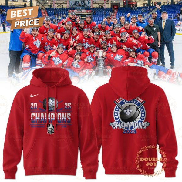 Lions De Trois Rivieres America Hockey League Champions 2025 Limited Edition T-Shirt, Hoodie