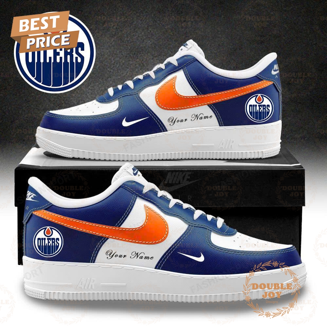 Edmonton Oilers 2025 Custom Name New Limited Edition Air Force 1 Sneakers Edmonton Oilers 2025 Custom Name New Limited Edition Air Force 1 Sneakers