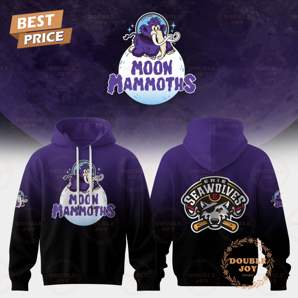 Erie SeaWolves x Moon Mammoths 2025 Special Edition Hoodie Erie SeaWolves x Moon Mammoths 2025 Special Edition Hoodie