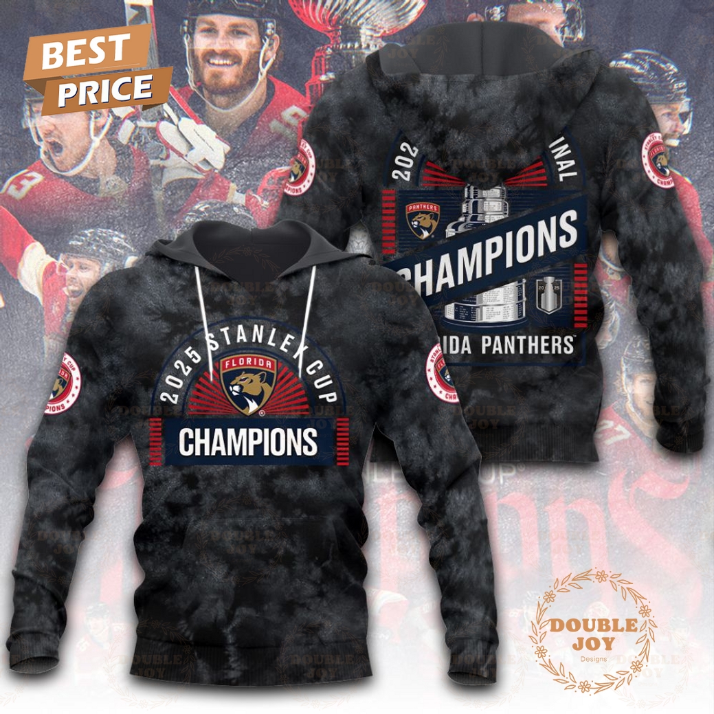 Florida Panthers 2025 Stanley Cup Champions New Special Edition Hoodie Florida Panthers 2025 Stanley Cup Champions New Special Edition Hoodie