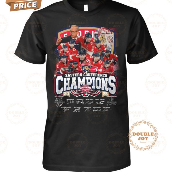 Florida Panthers Eastern Conference Champions 2025 T-Shirt