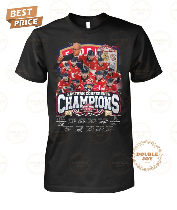 Florida Panthers Eastern Conference Champions 2025 T-Shirt