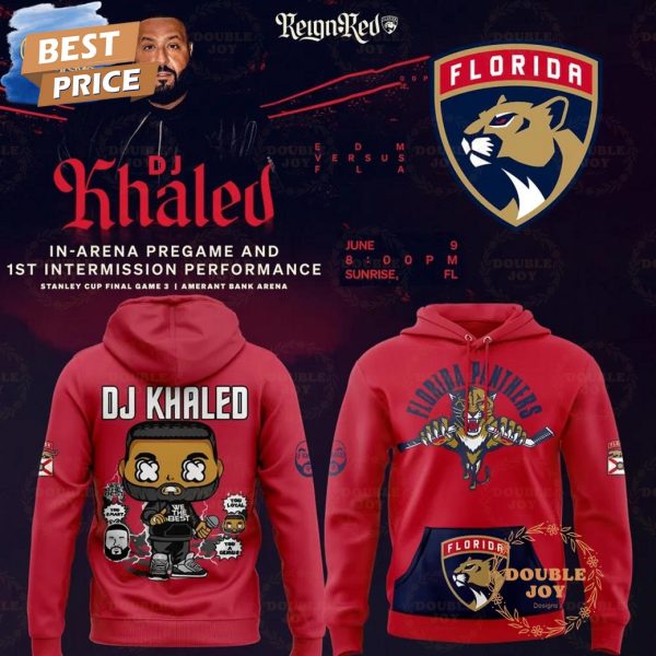 Florida Panthers x DJ Khaled 2025 Limited Edition Hoodie