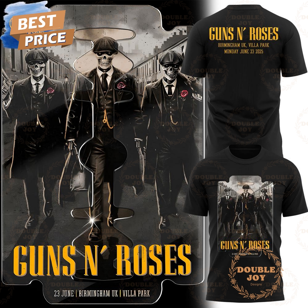 Guns N' Roses Birmingham World Tour 2025 Limited Edition T-Shirt, Hoodie Guns N' Roses Birmingham World Tour 2025 Limited Edition T-Shirt, Hoodie