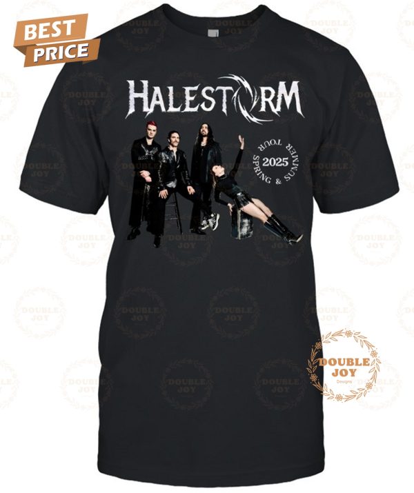 Halestorm Spring And Summer Tour 2025 Limited Edition T-Shirt