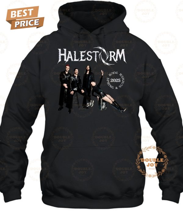 Halestorm Spring And Summer Tour 2025 Limited Edition T-Shirt