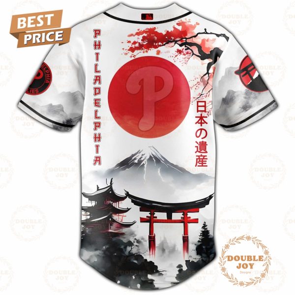 Philadelphia Phillies Japanese Heritage Night 2025 Limited Edition Baseball Jersey