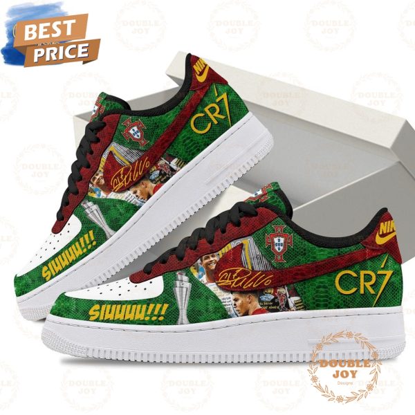 Cristiano Ronaldo x Portugal Cr7 Siuuuu!!! Limited Edition Air Force 1 Sneakers