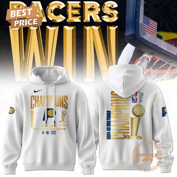 Indiana Pacers 24-25 Finals Champions Win Limited Edition Hoodie