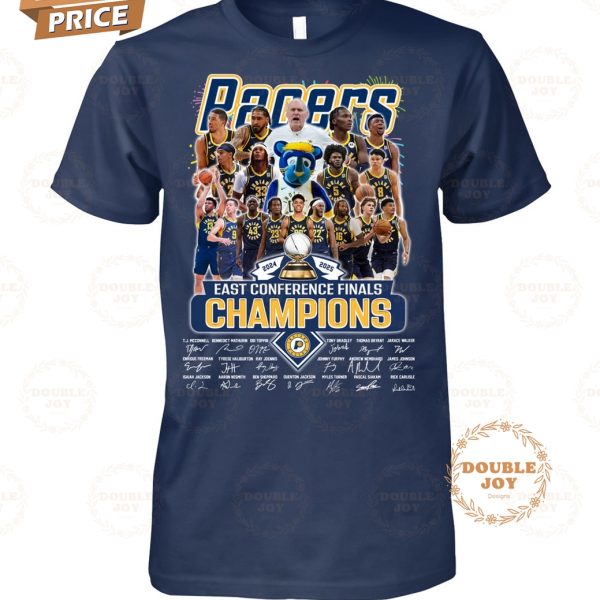 Indiana Pacers East Conference Finals Champions 2025 T-Shirt