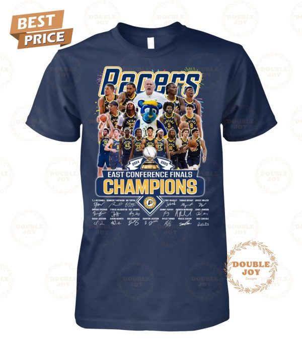 Indiana Pacers East Conference Finals Champions 2025 T-Shirt