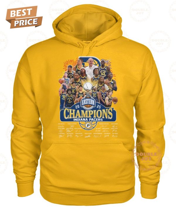 Indiana Pacers NBA Eastern 2025 Champions T-Shirt