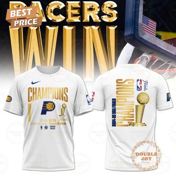 Indiana Pacers 24-25 Finals Champions Win Limited Edition Hoodie