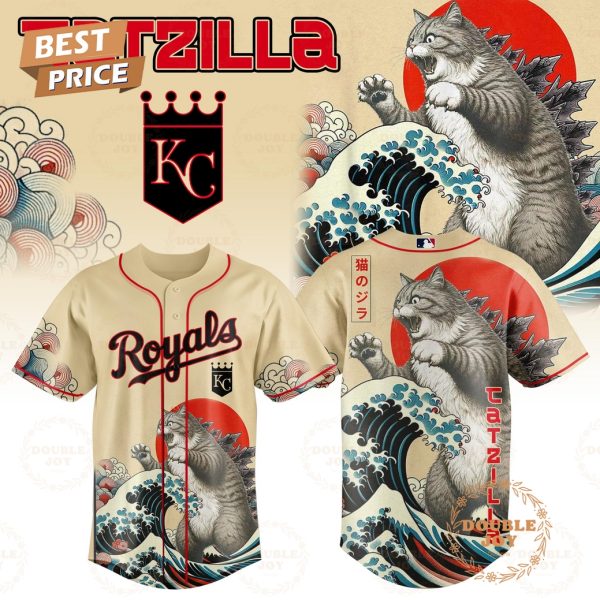 Kansas City Royals Catzilla 2025 Japan Limited Edition Baseball Jersey