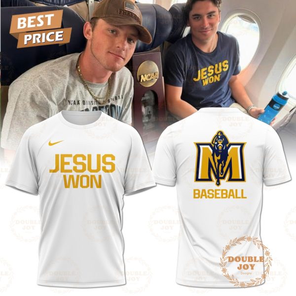 Murray State Racers Jesus Won 2025 Limited Edition Hoodie