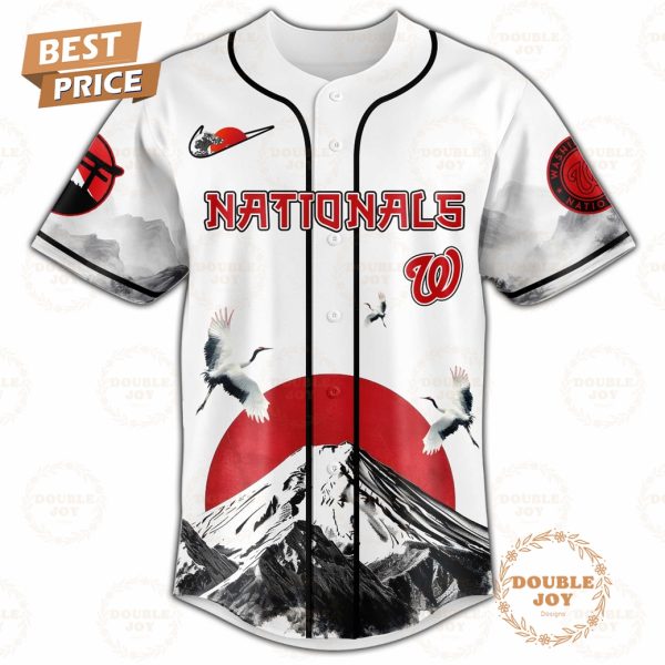 Washington Nationals Japanese Heritage Night 2025 Limited Edition Baseball Jersey