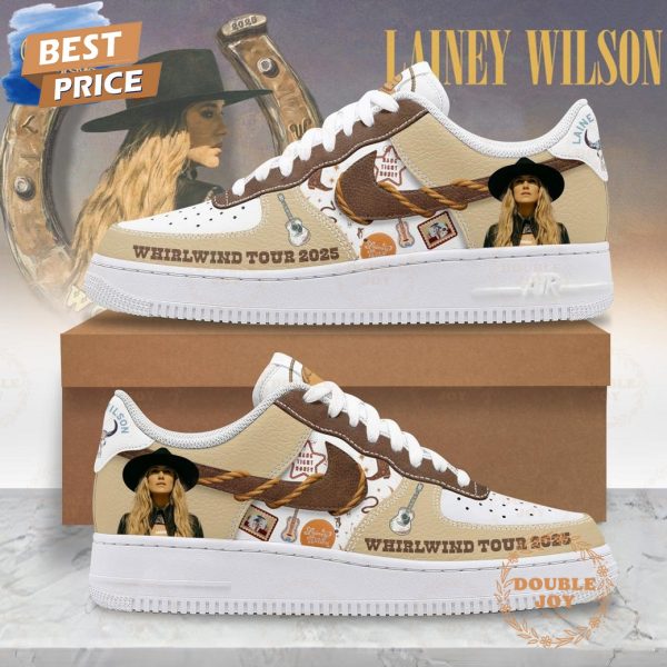 Lainey Wilson 2025 Whirlwind World Tour Limited Edition Air Force 1 Sneakers