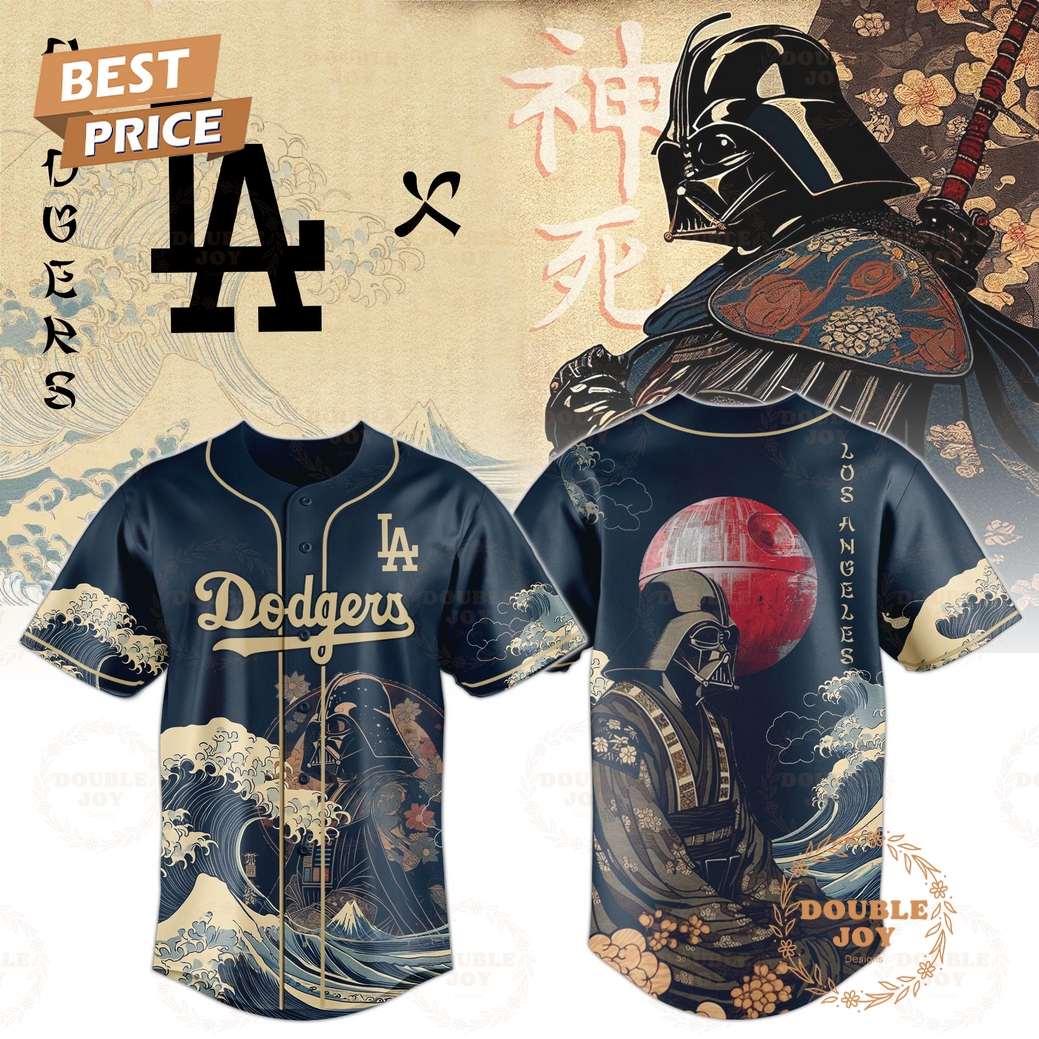 Los Angeles Dodgers Lord Vader 2025 Limited Edition Baseball Jersey Los Angeles Dodgers Lord Vader 2025 Limited Edition Baseball Jersey