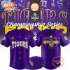 20 NCAA Baseball National Champions LSU Tigers 25 Baseball Jersey