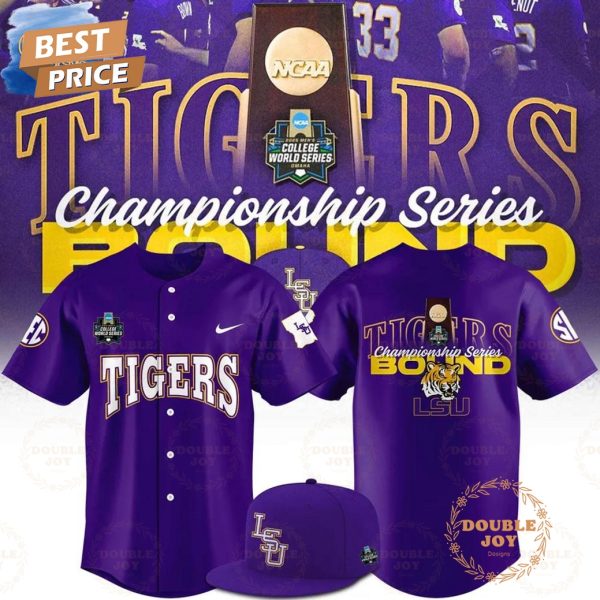 LSU Tigers 2025 Championship Series Bound Special Edition Baseball Jersey