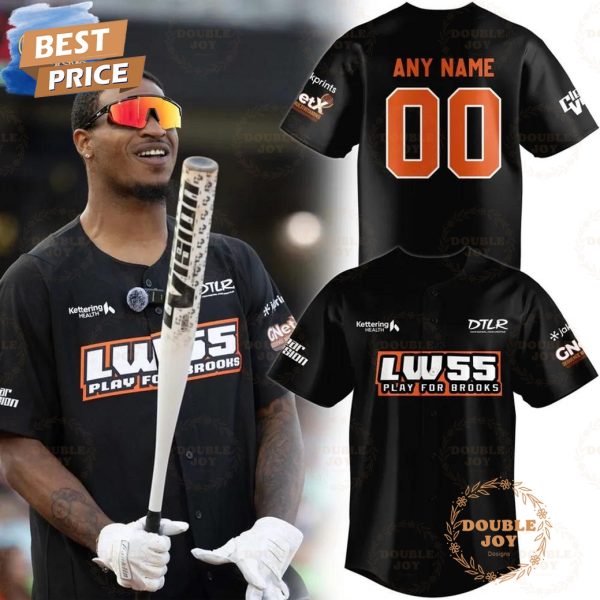 Logan Wilson Cincinnati Bengals Play For Brooks Custom Name 2025 Limited Edition Baseball Jersey