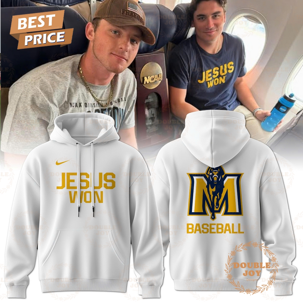Murray State Racers Jesus Won 2025 Limited Edition Hoodie Murray State Racers Jesus Won 2025 Limited Edition Hoodie