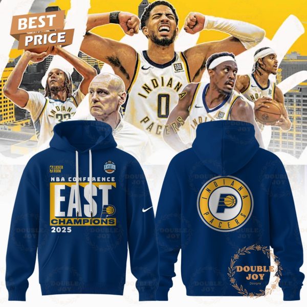 NBA Eastern Conference Champions 2025 Indiana Pacers Limited Edition Hoodie – Blue