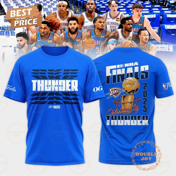 NBA Finals 2025 Oklahoma City Thunder Limited Edition T-Shirt, Hoodie – Blue