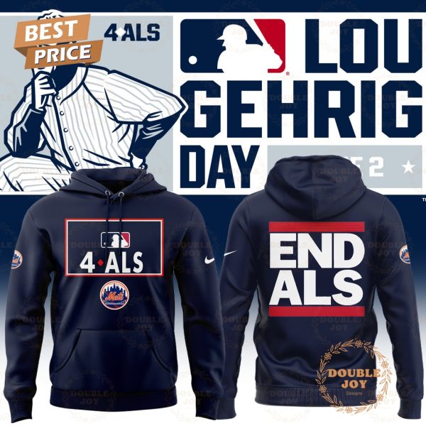 New York Mets Lou Gehrig Day 2025 Limited Edition Hoodie