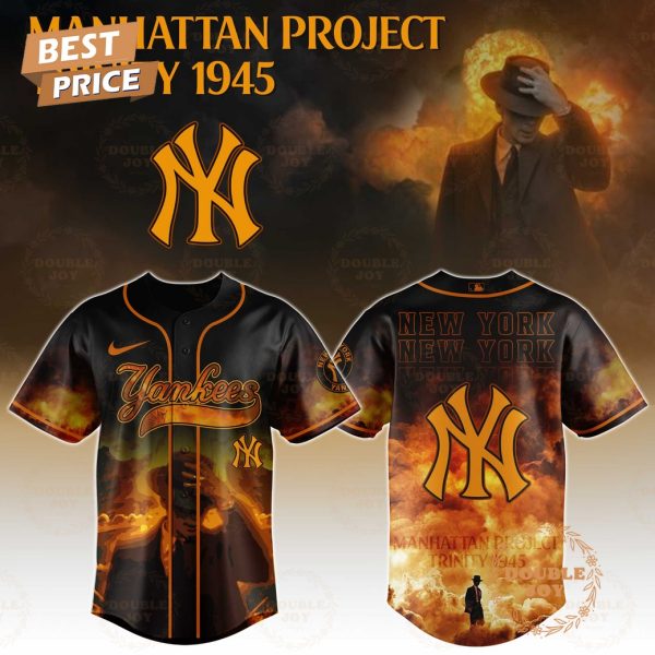 New York Yankees Manhattan Project Trinity 1945 Limited Edition Baseball Jersey