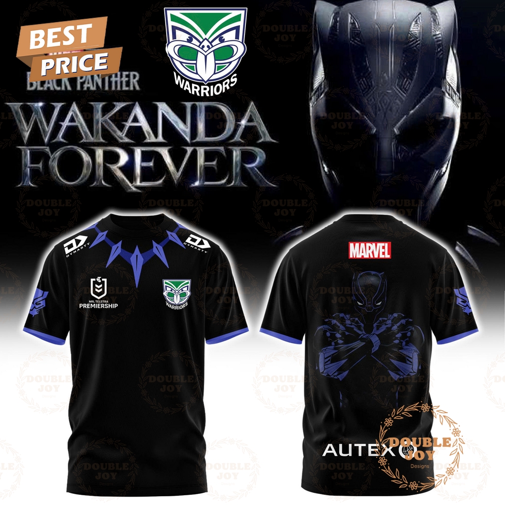 New Zealand Warriors Black Panther 2025 Wakanda Forever Limited Edition T-Shirt, Hoodie New Zealand Warriors Black Panther 2025 Wakanda Forever Limited Edition T-Shirt, Hoodie